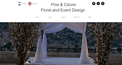 Desktop Screenshot of pineandclover.com