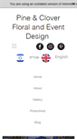 Mobile Screenshot of pineandclover.com